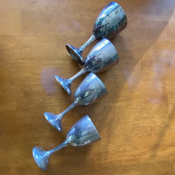 International Silver Company Other - International Silver Co. Classic Silver Goblets set of 4